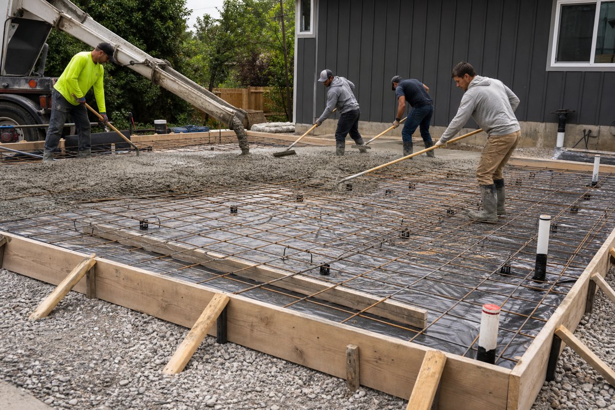 Foundation Work concrete work