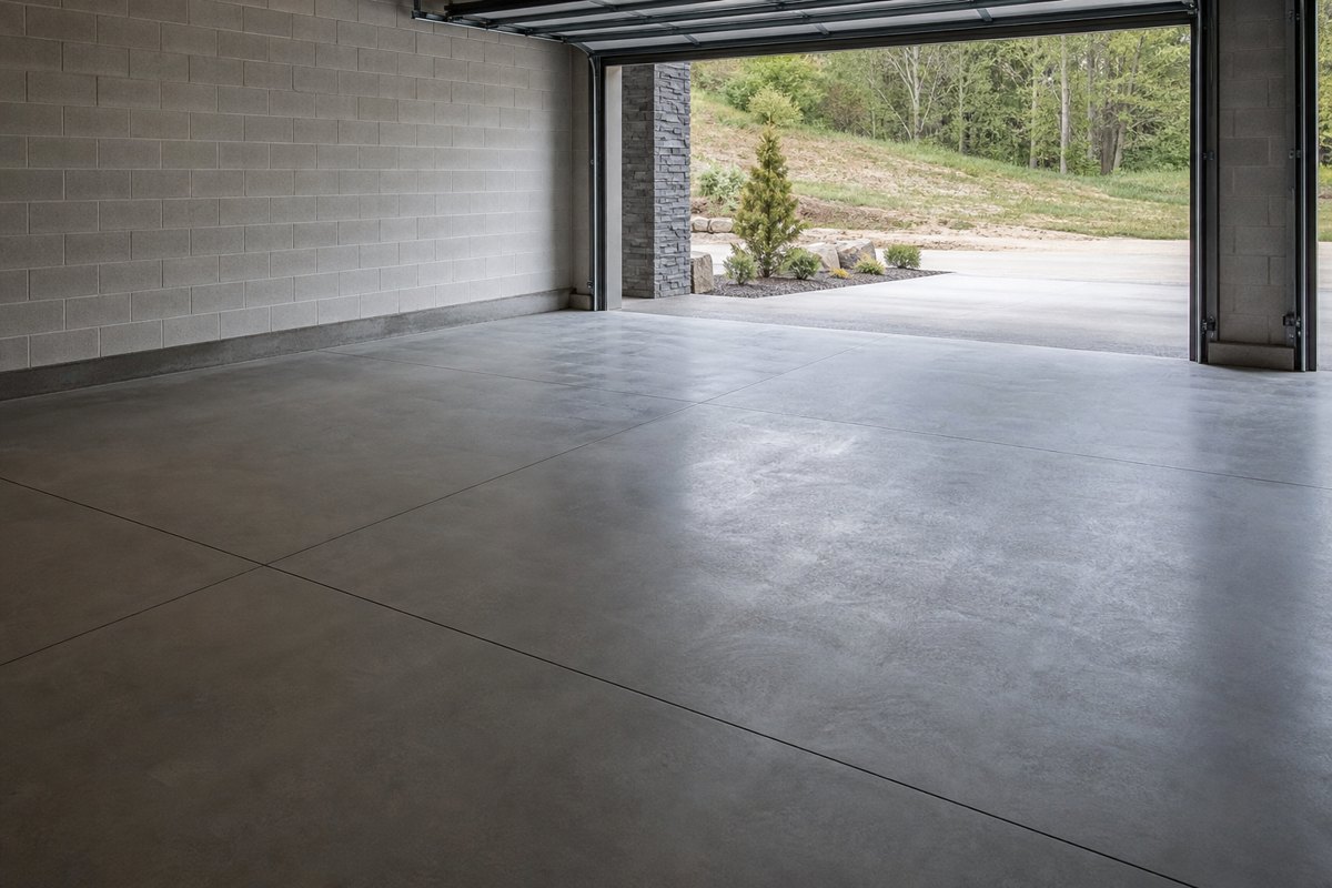 Garage Floors concrete work