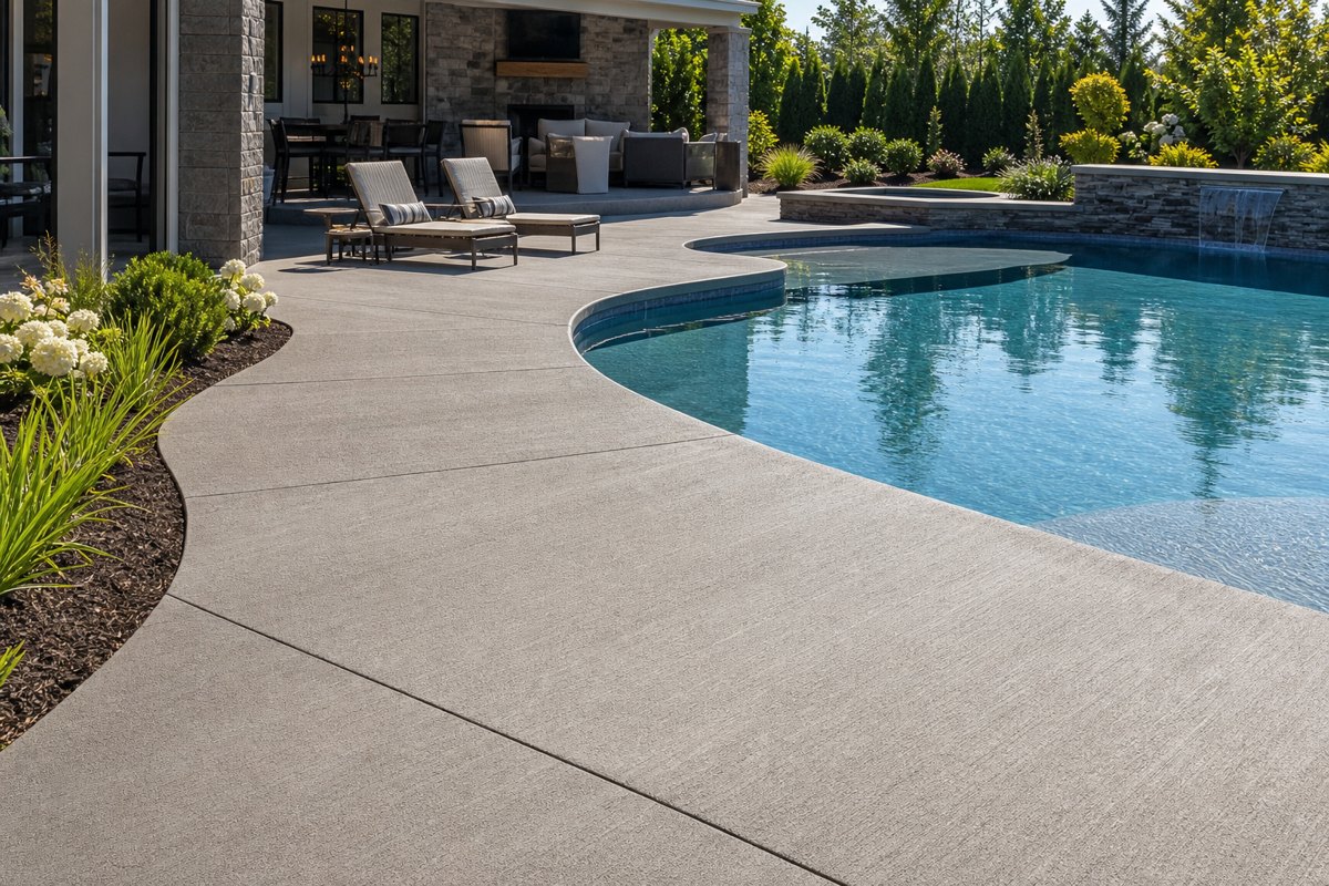 Pool Decks concrete work