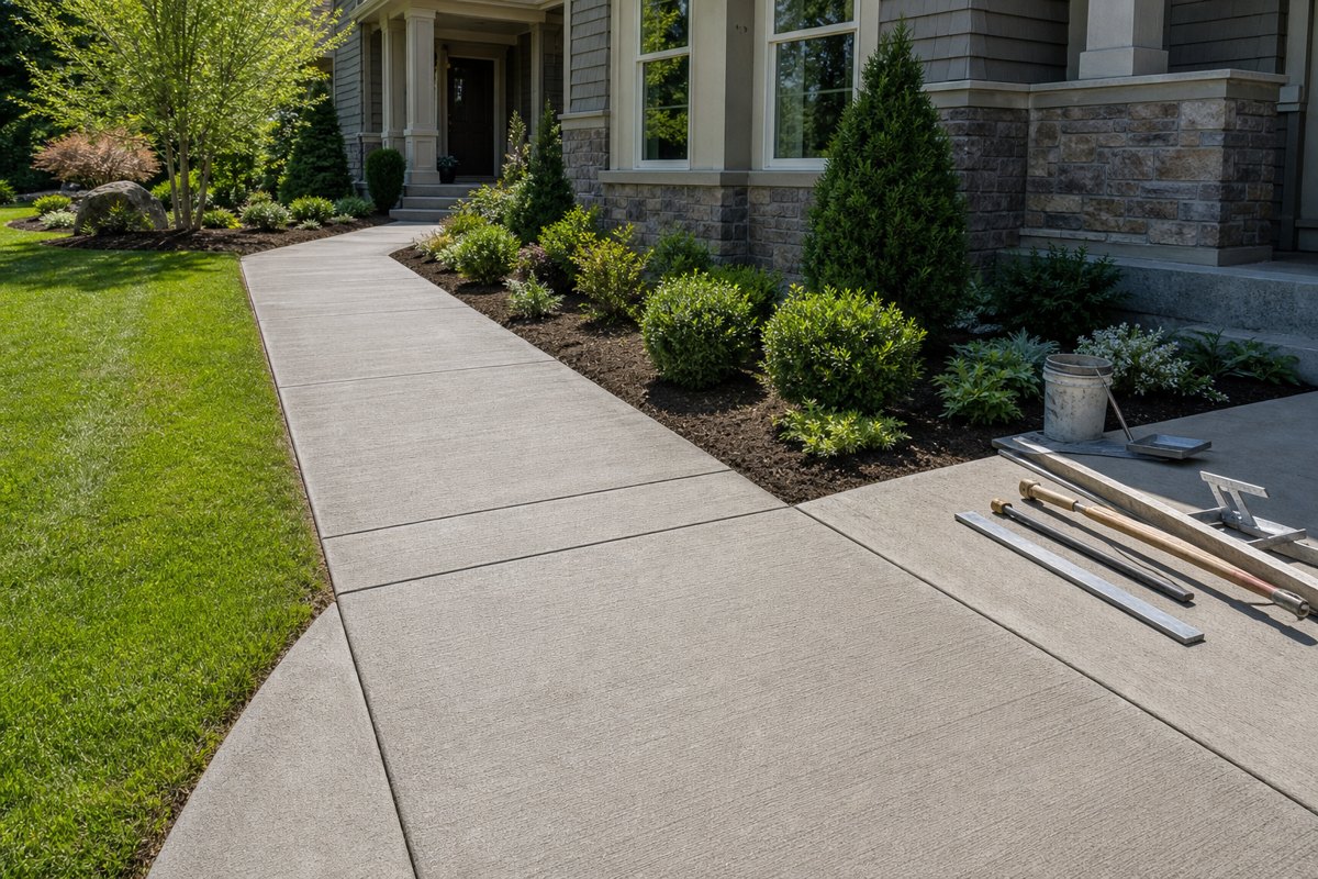 Sidewalks & Walkways concrete work